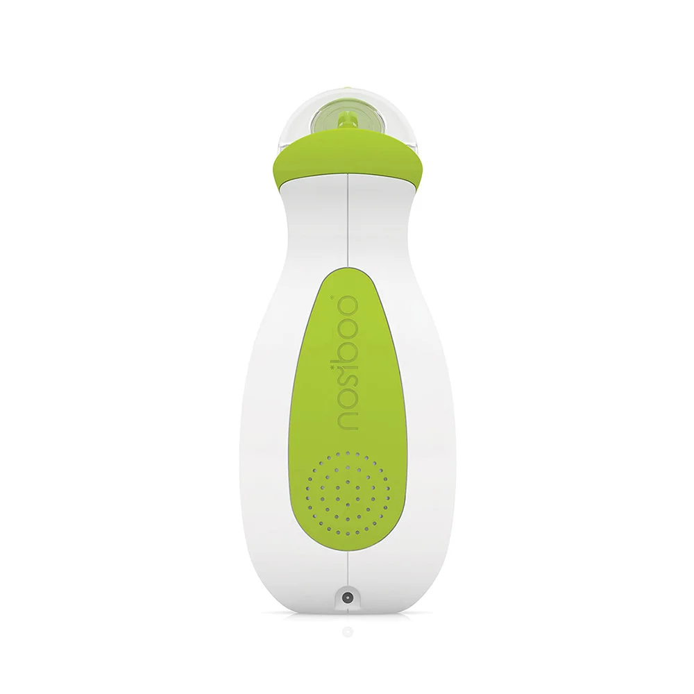 Nosiboo Go Portable Nasal Aspirator for babies to clear little noses on the go: back view