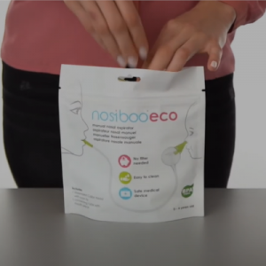 Unboxing of the Nosiboo Eco Manual Nasal Aspirator.