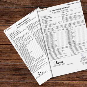 The EC Declarations of Conformity for the Nosiboo Pro electric nasal aspirator, Nosiboo Go portable nasal aspirator, and the accessory sets.