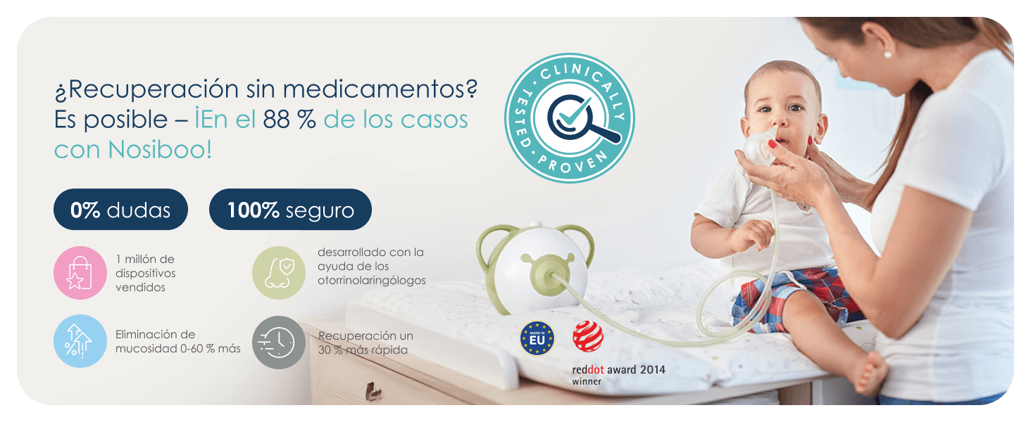 Faster recovery with Nosiboo Pro