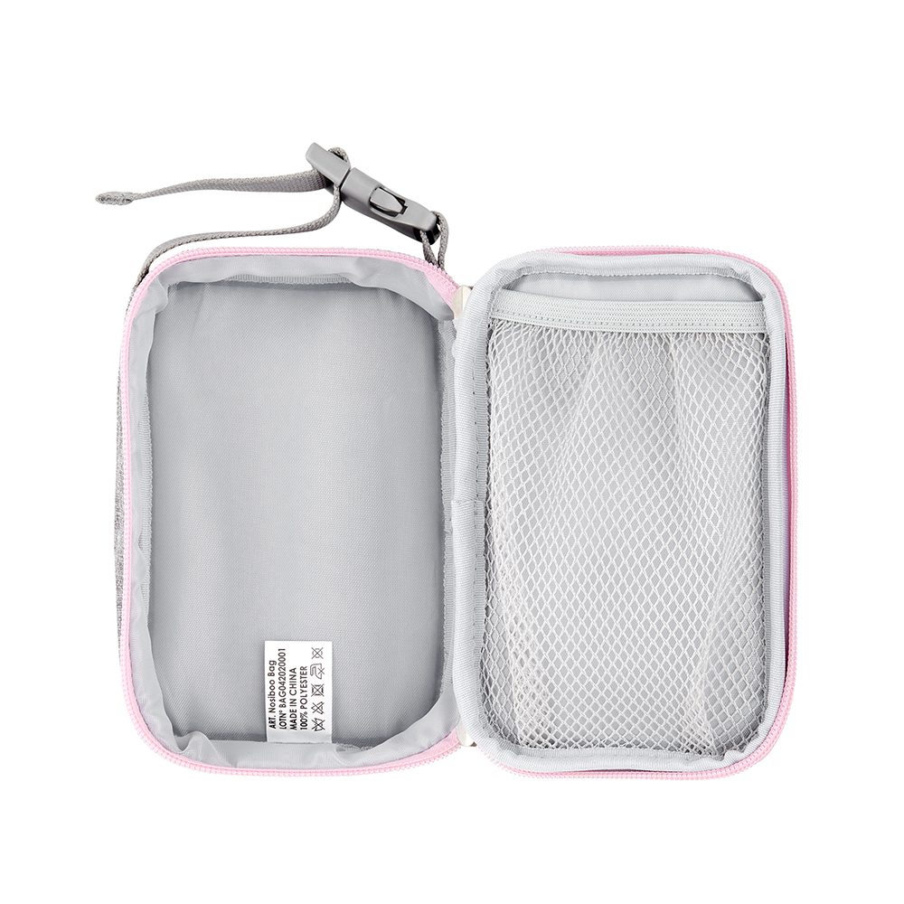 An open Nosiboo Bag Toiletry Bag to carry all the necessary baby accessories